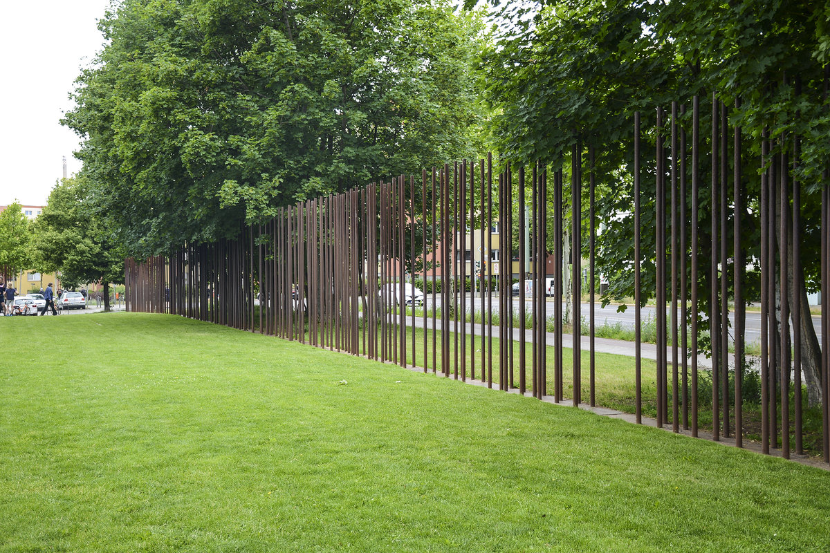 Im Mauerpark an der Bernauer Strae in Berlin. Aufnahme: 8. Juni 2019.