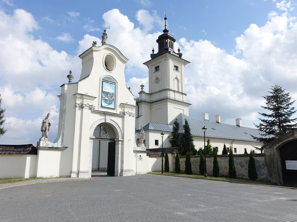 Imbramowice, Klosterkirche St. Peter und Paul, erbaut von 1732 bis 1736 (13.09.2021)