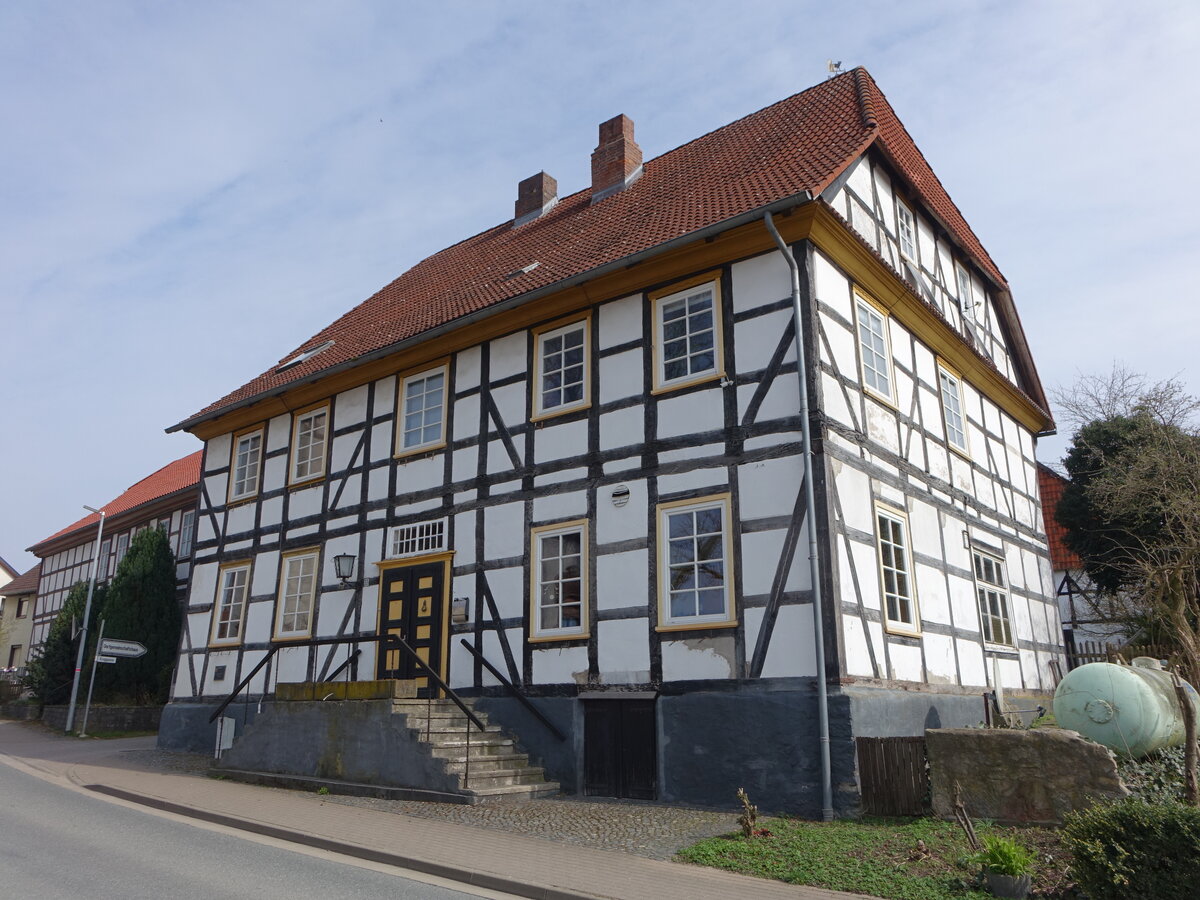 Imbshausen, ehem. Gaststtte alter Krug, erbaut im 19. Jahrhundert (19.03.2024)