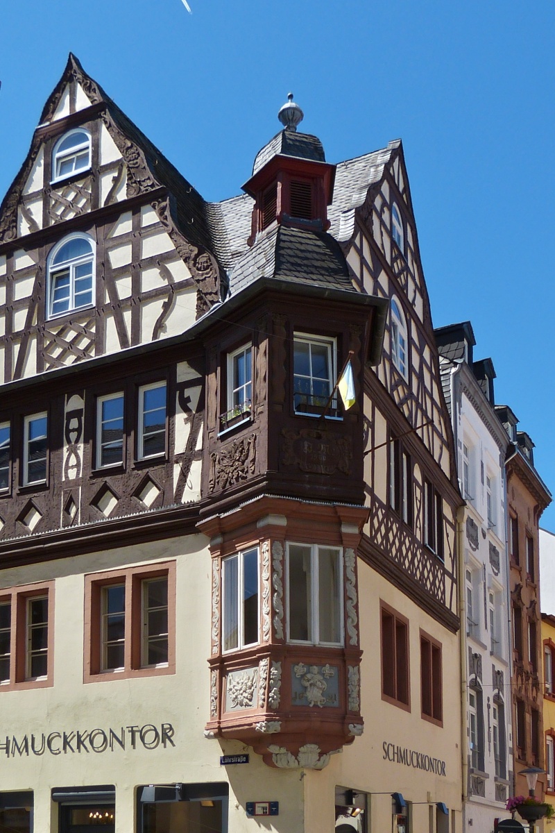 Impressionen von Koblenz. Bei einem Spaziergang durch die Stadt. 06.2022