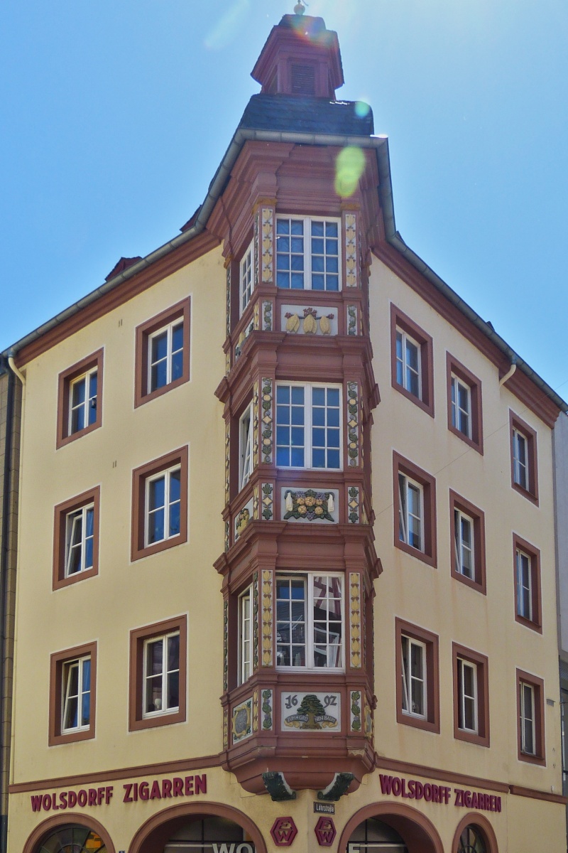 Impressionen von Koblenz. Bei einem Spaziergang durch die Stadt. 06.2022