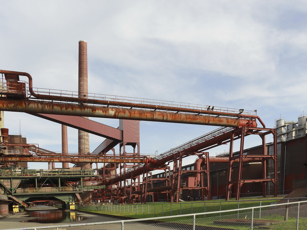 Industriedenkmal Kokerei Zollverein in Essen- Katernberg am 26. Oktober 2019