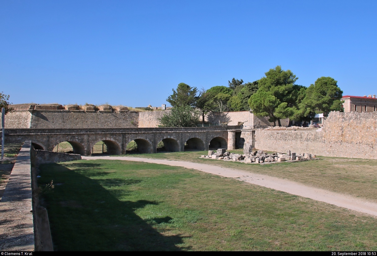 Innenansicht vom Castell de Sant Ferran in Figueres (E), das grte Bauwerk Kataloniens und die grte Festung Europas aus dem 18. Jahrhundert.
[20.9.2018 | 10:53 Uhr]