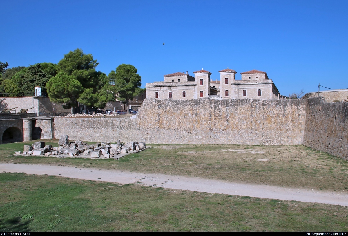 Innenansicht vom Castell de Sant Ferran in Figueres (E), das grte Bauwerk Kataloniens und die grte Festung Europas aus dem 18. Jahrhundert.
[20.9.2018 | 11:02 Uhr]