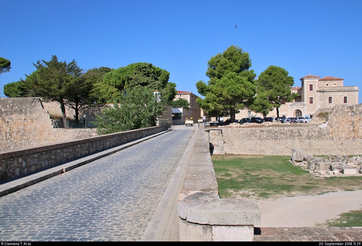Innenansicht vom Castell de Sant Ferran in Figueres (E), das grte Bauwerk Kataloniens und die grte Festung Europas aus dem 18. Jahrhundert.
[20.9.2018 | 11:39 Uhr]