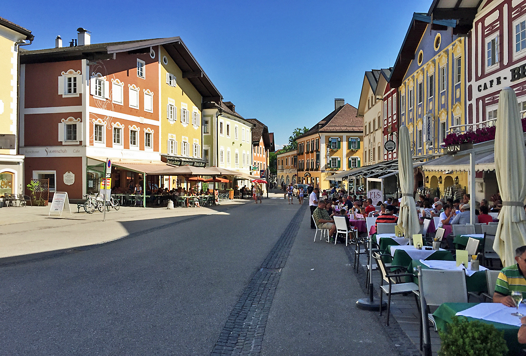 Innenstadt von Mondsee am Mondsee (Obersterreich, Gde. Vlklabruck) - 15.06.2017