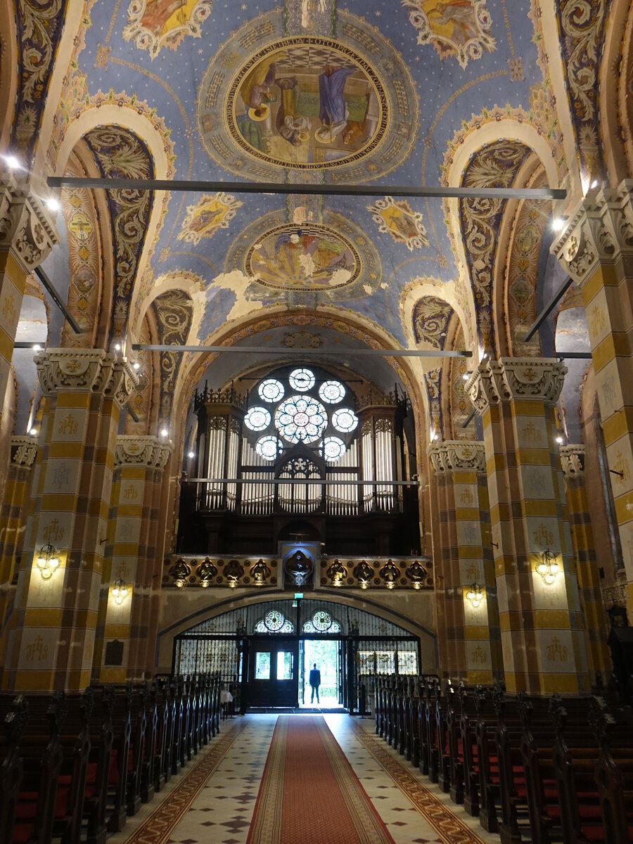 Inowrocław / Hohensalza, Orgelempore in der Maria Himmelfahrt Kirche (12.06.2021)