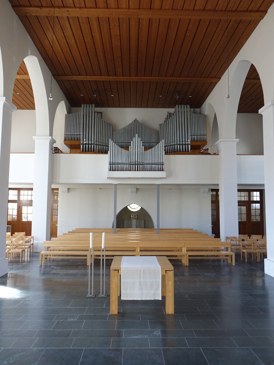 Inzlingen, Orgel in der kath. St. Peter und Paul Kirche (30.03.2019)