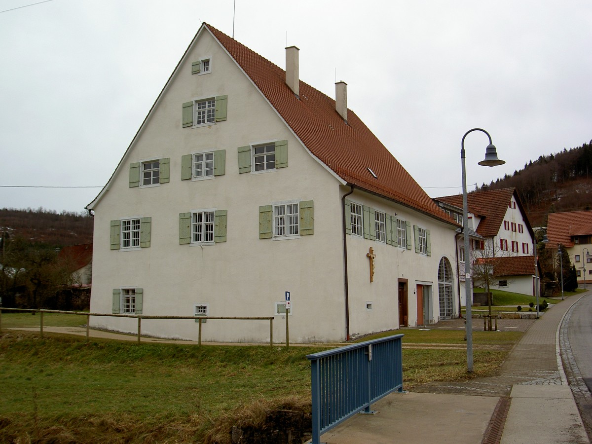 Ippingen, Zehntscheuer, erbaut 1625 (16.02.2014)