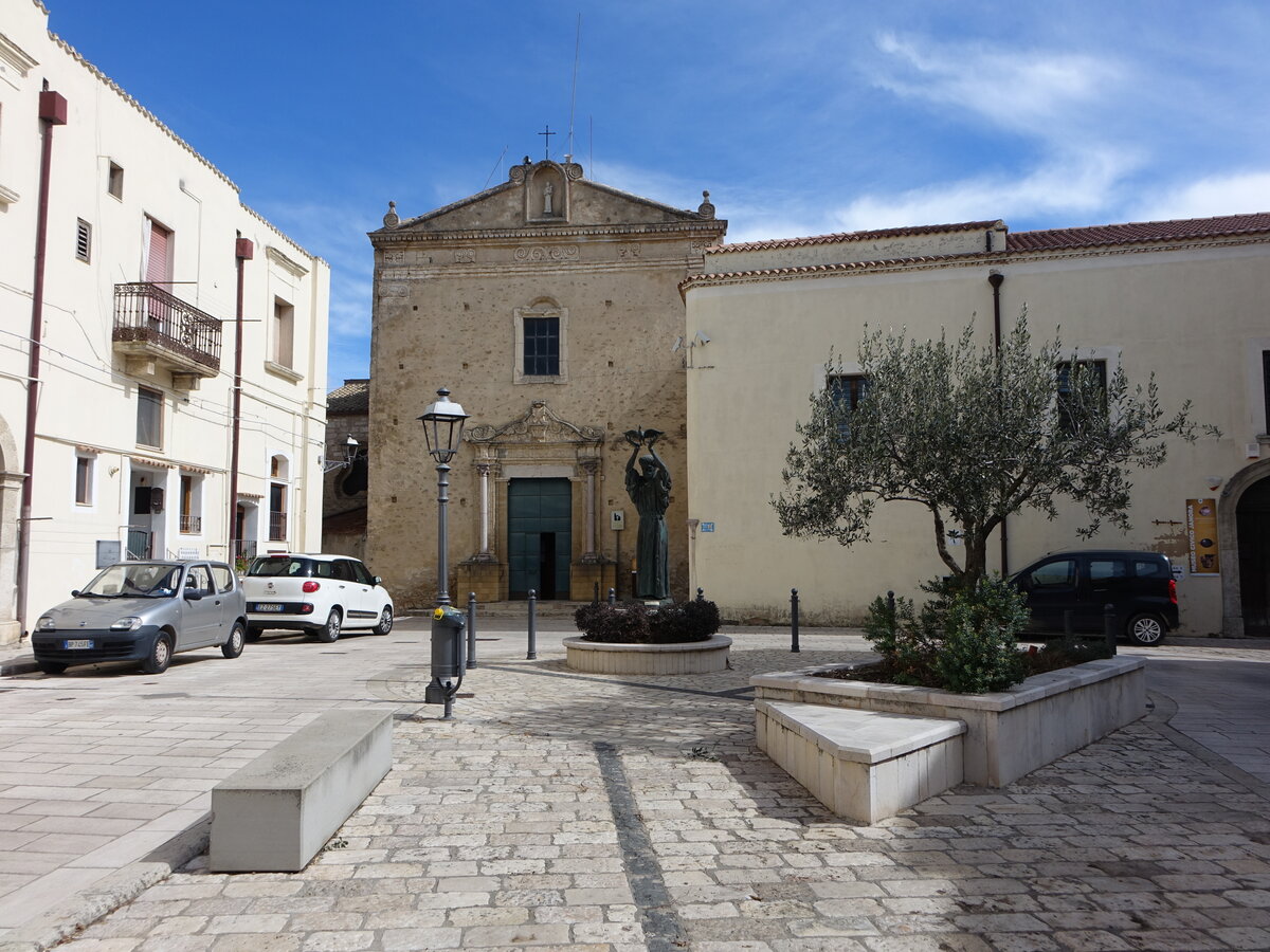 Irsina, Pfarrkirche San Francesco in der Via Ospedale (29.09.2022)