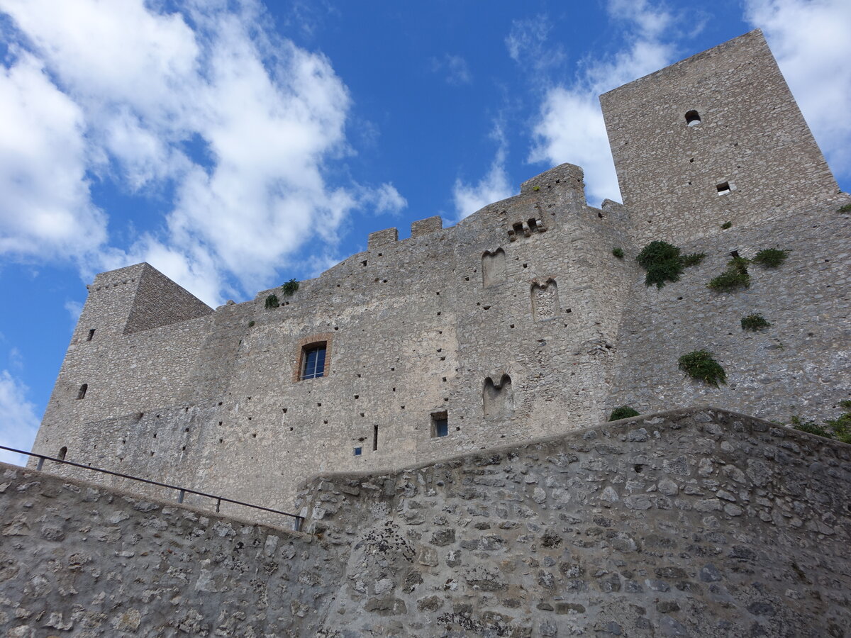 Itri, Rocca Caetani, Ruine der mittelalterlichen Burg (21.09.2022)