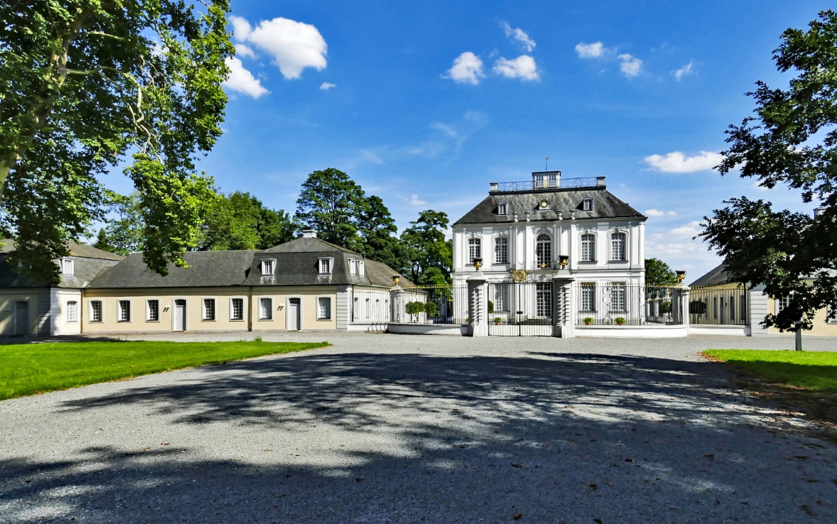 Jagdschlo Falkenlust (zum Schlo Augustusburg gehrend), Brhl 07.08.2017