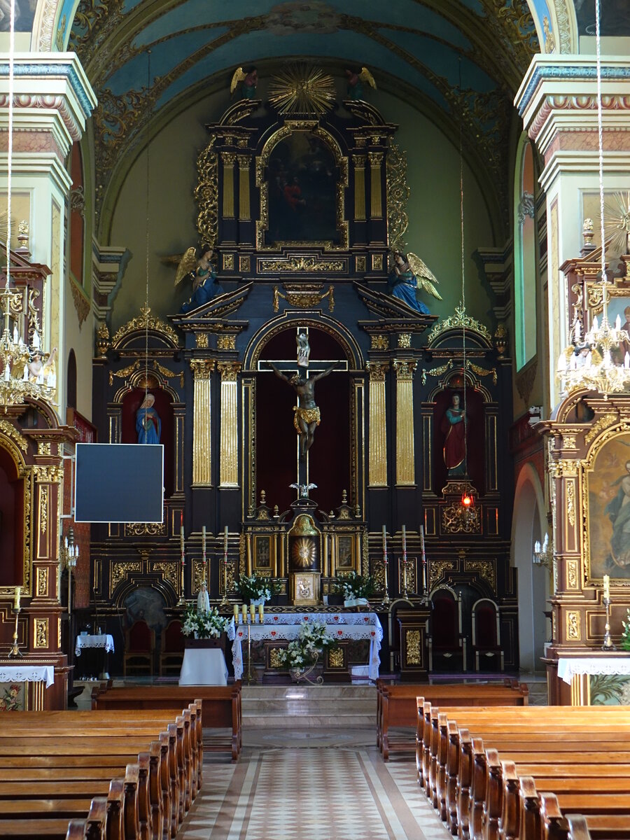 Jaroslaw, Hochaltar in der Franziskanerkirche (16.06.2021)