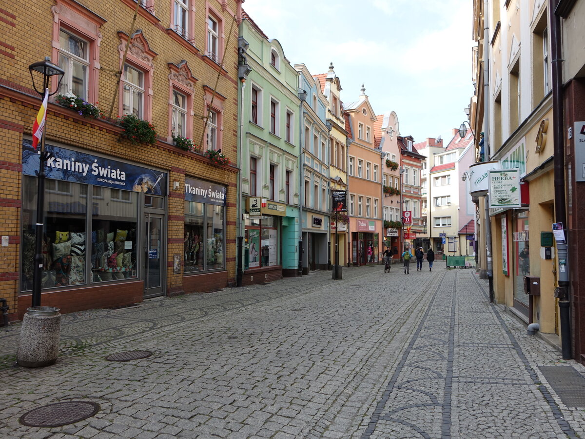 Jelenia Gora / Hirschberg, Huser in der Konopnicklej Strae (11.09.2021)