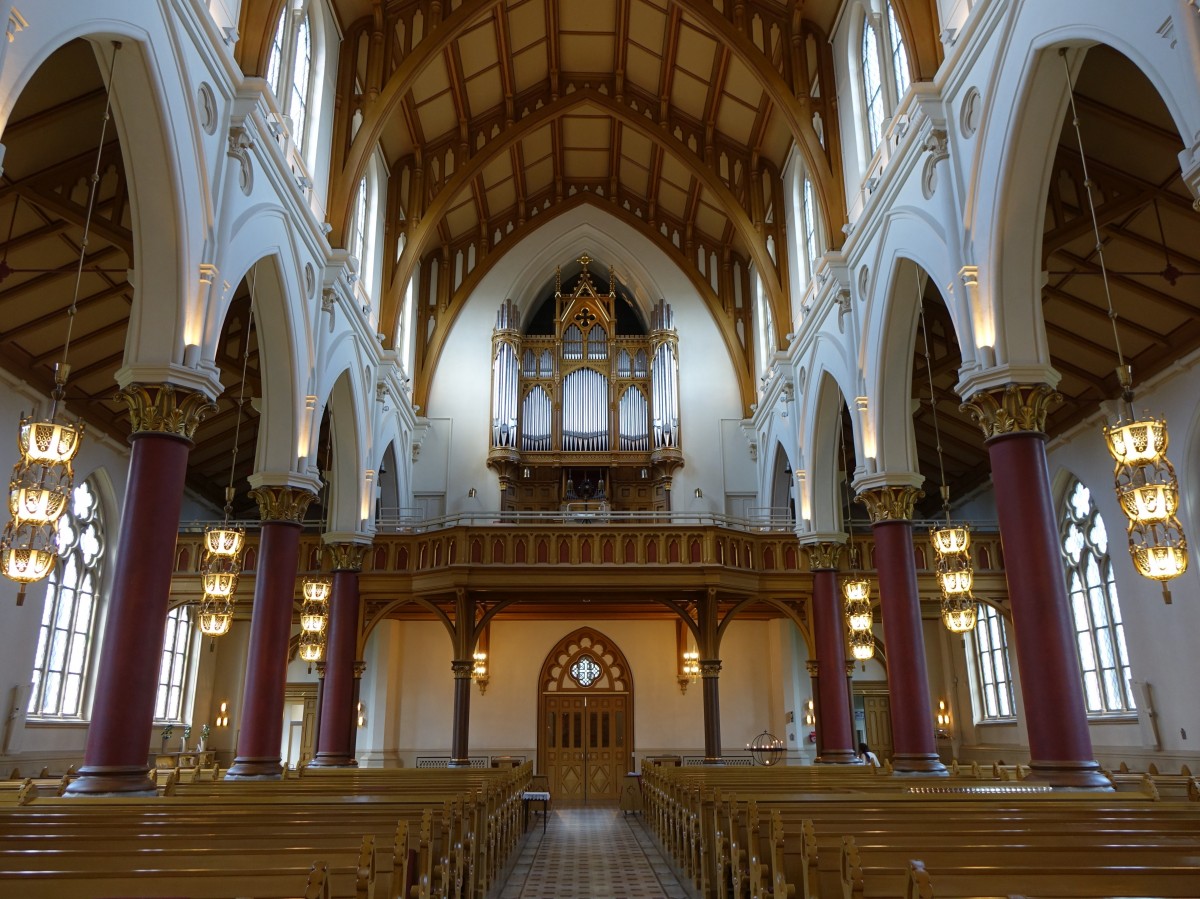 Jnkping, Orgel von Akerman u. Lunds in der Sofia Kirche (14.06.2015) 