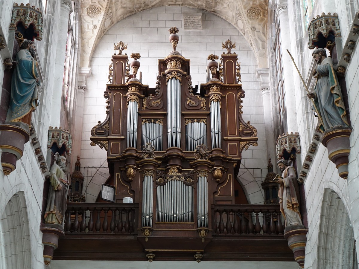Joigny, Orgel in der St. Jean Kirche (28.10.2015)