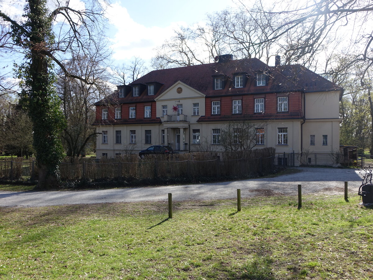 J�hnsdorf, Herrenhaus, erbaut 1824 durch Friedrich Wilhelm von dem Knesebeck (06.04.2026)
