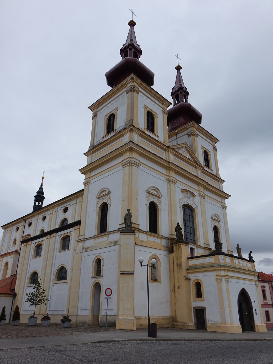 Kaden / Kaaden, Dekanalkirche zur Erhebung des Heiligen Kreuzes (07.07.2019)