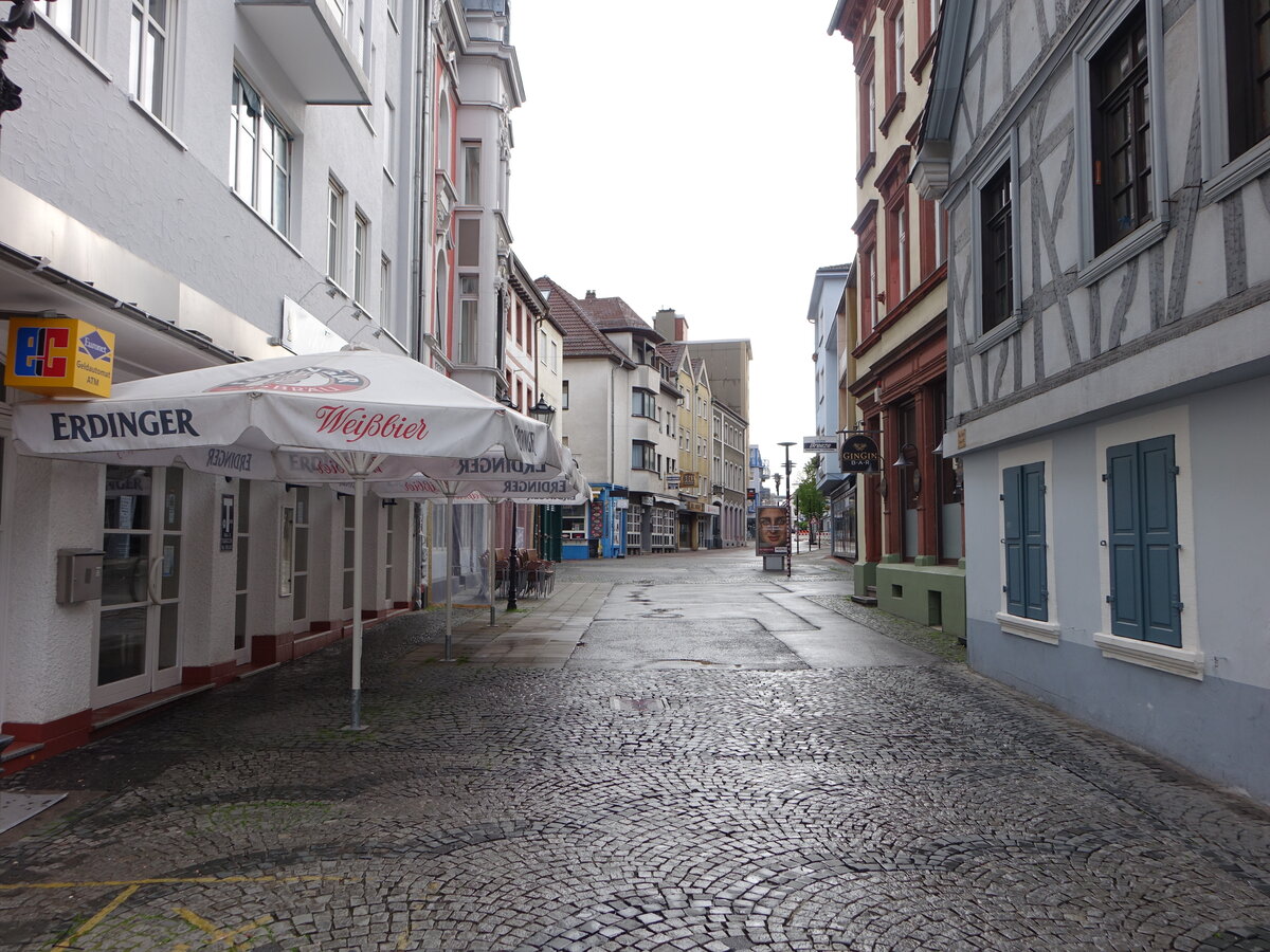 Kaiserslautern, historische Huser in der Steinstrae (16.05.2021)