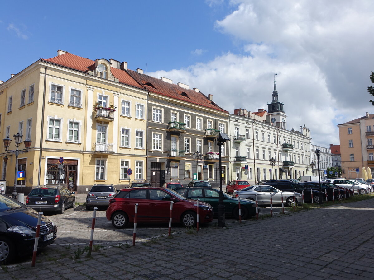 Kalisz / Kalisch, Gebude am Plac Swietego Stanislawa (13.06.2021)