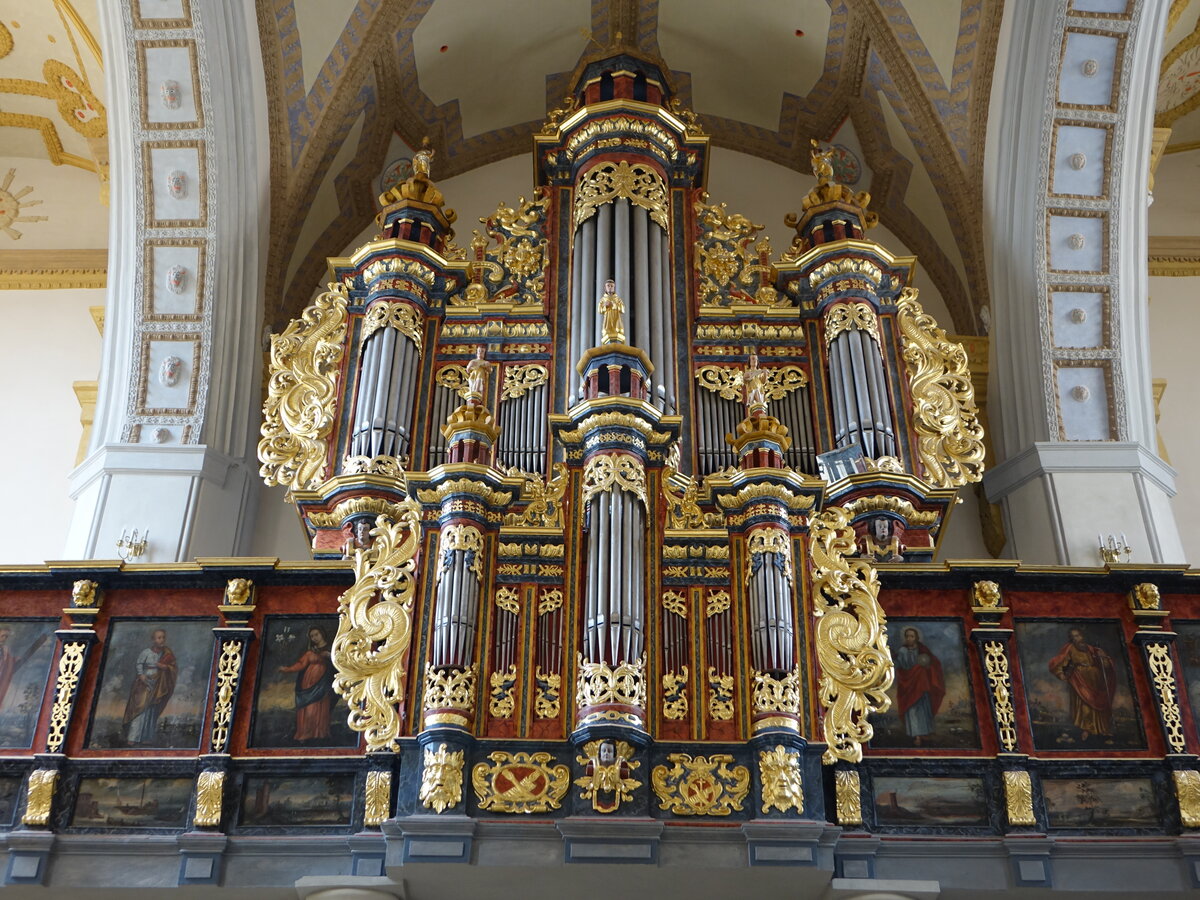 Kalisz / Kalisch, Orgel in der Franziskanerkirche St. Stanislaw (13.06.2021)