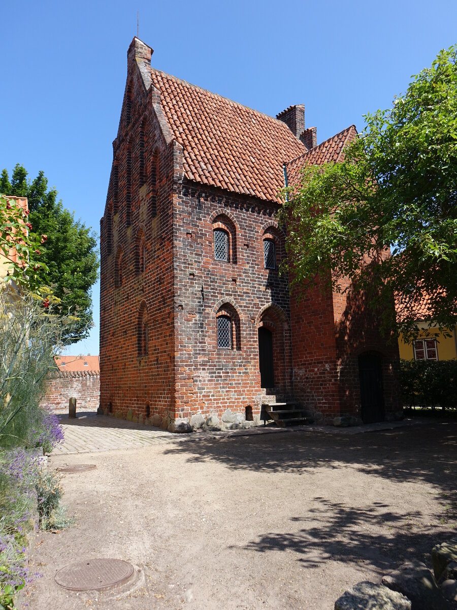 Kalundborg, Stenhus, erbaut im 15. Jahrhundert, frher Wohnsitz des Stadtpfarrers (17.07.2021)