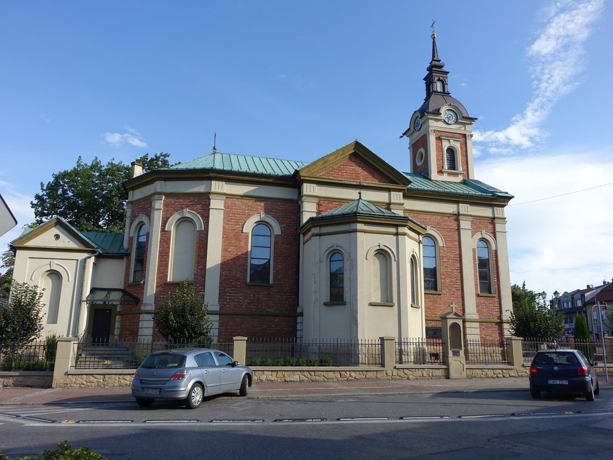 Kalwaria Zebrzydowska, Pfarrkirche St. Josef am Rynek Platz (05.09.2020)