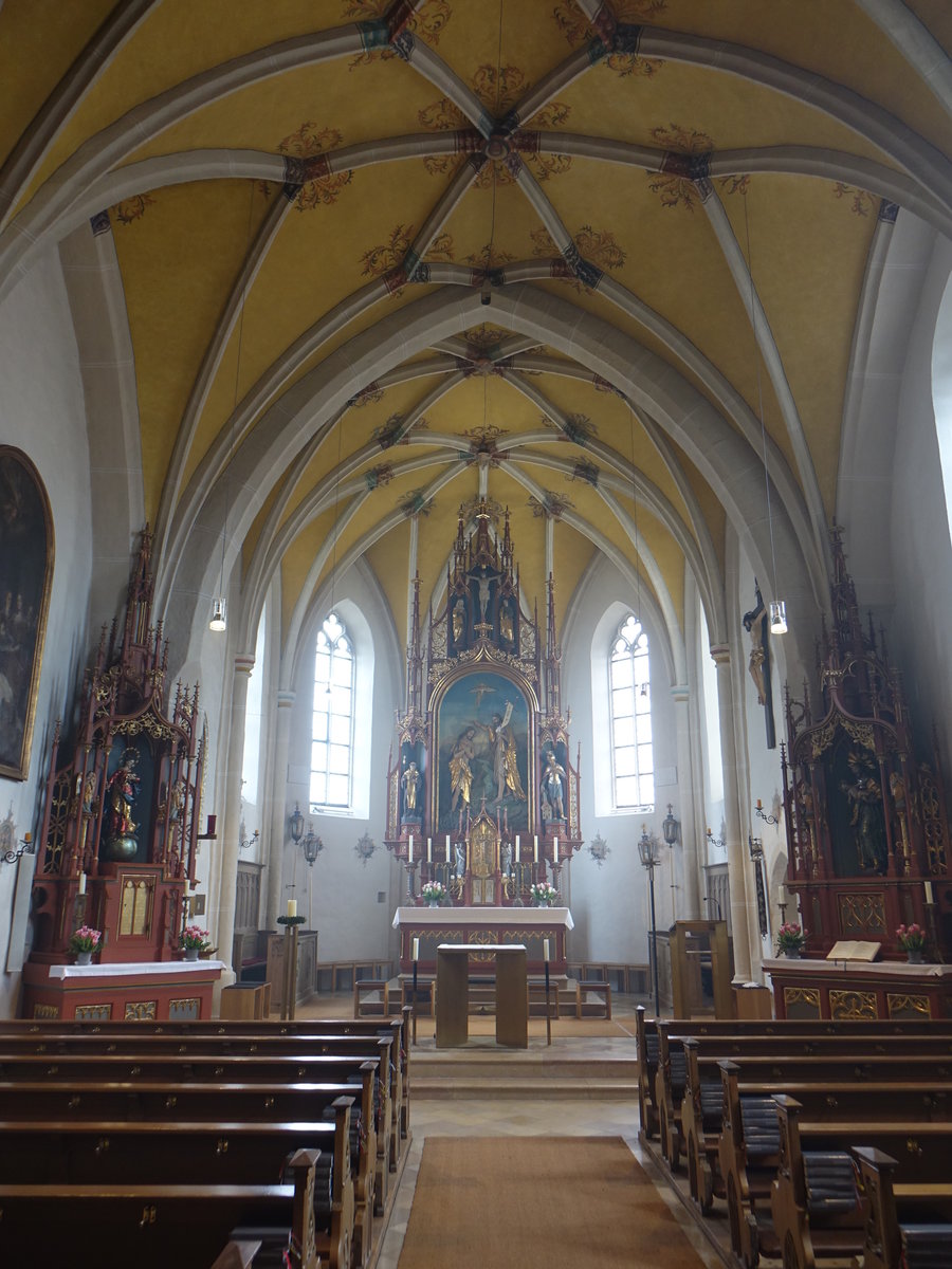 Kammer, sptgotische Altre in der Pfarrkirche St. Johannes Baptist (26.02.2017)