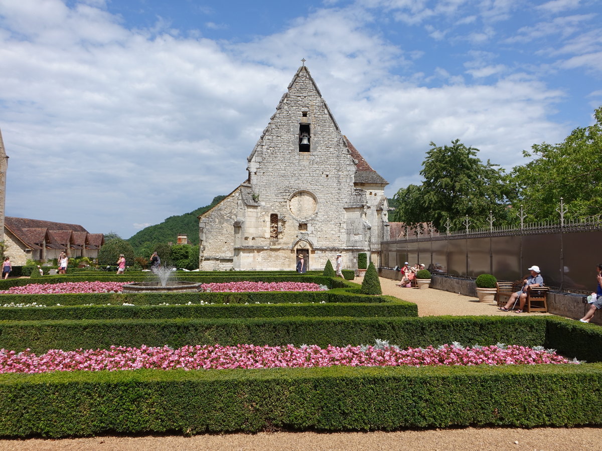 Kapelle im Schlopark vom Chateau Les Milandes, erbaut im 15. Jahrhundert (22.07.2018)