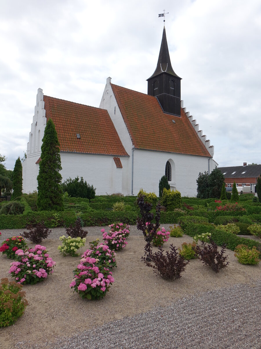 Kappel, gotische evangelische Kirche, erbaut im 15. Jahrhundert (18.07.2021)