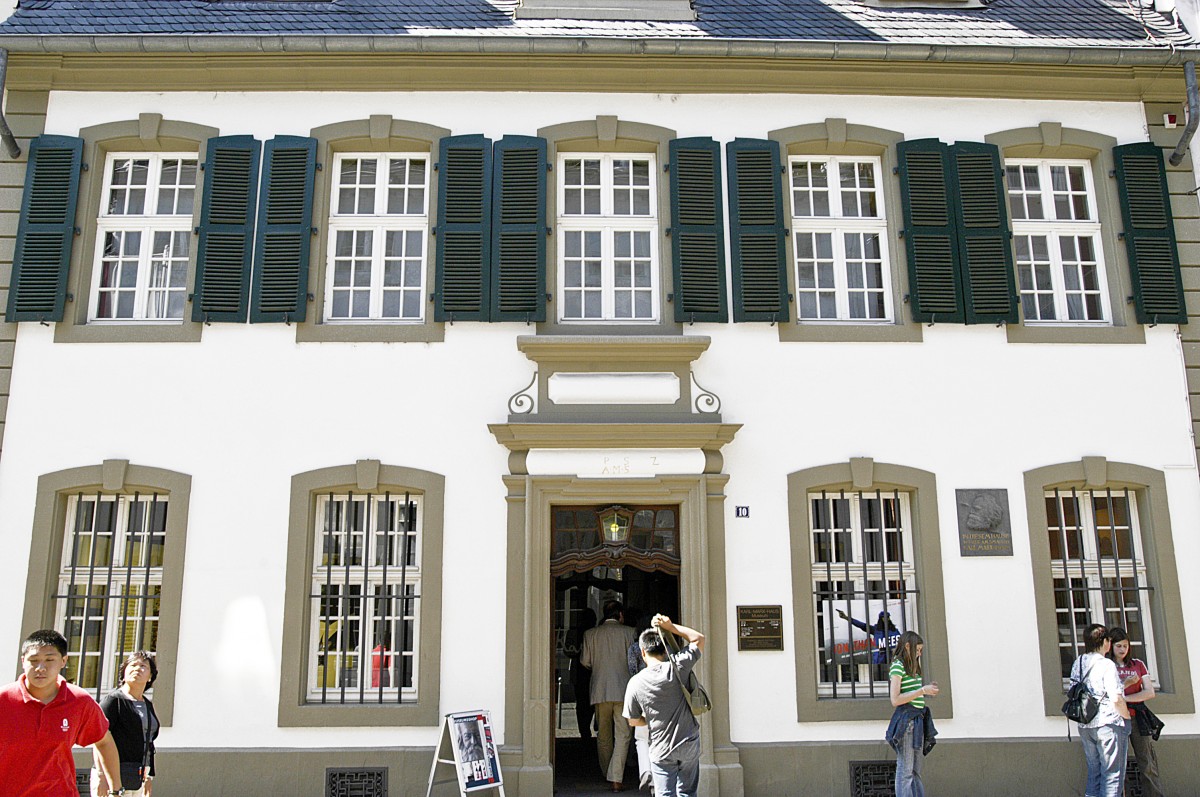 Karl-Marx.Haus in Trier. Aufnahme: Juli 2007.