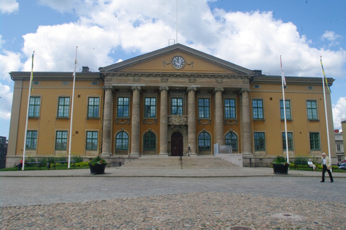 Karlskrona, neoklassizistisches Rathaus, erbaut 1795 (12.07.2013)