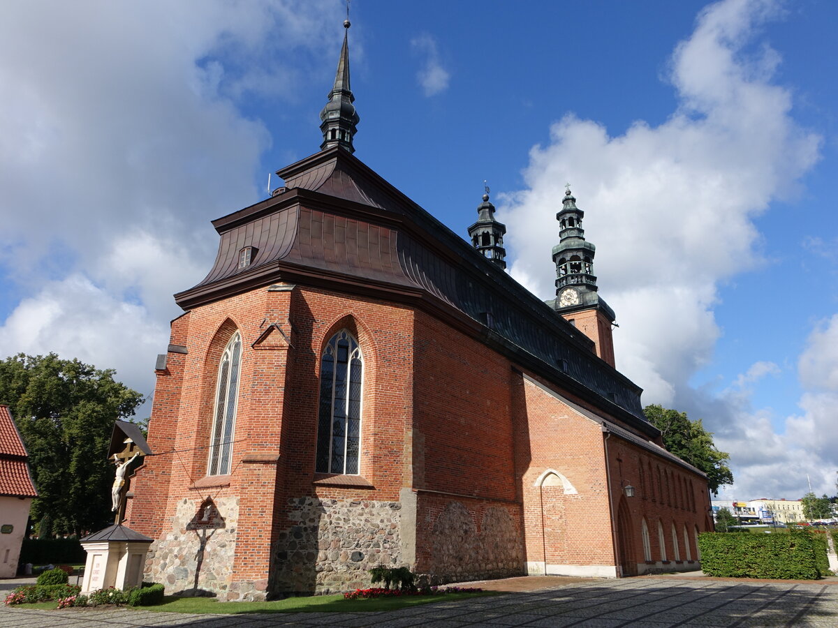 Kartuzy / Karthaus, Karthuser Klosterkirche, erbaut ab 1381 (02.08.2021)