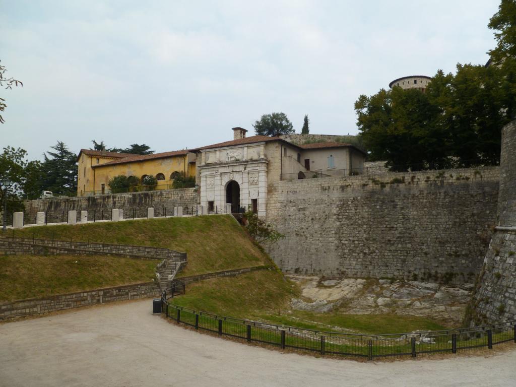 Kastell von Brescia aufgenommen am 17.09.2011