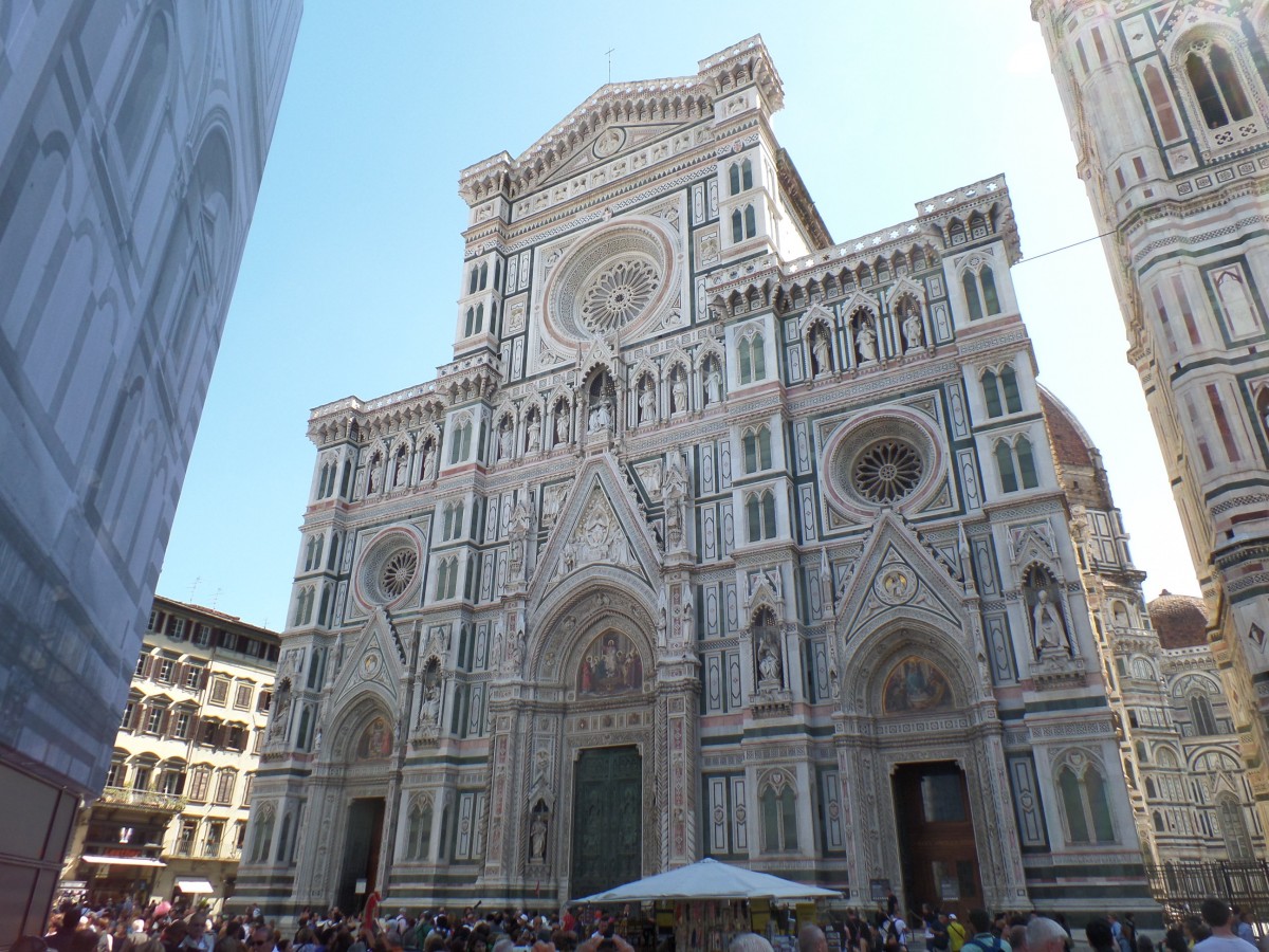 Kathedrale Santa Maria del Fiore in Florenz, Foto am 18.5.2014
