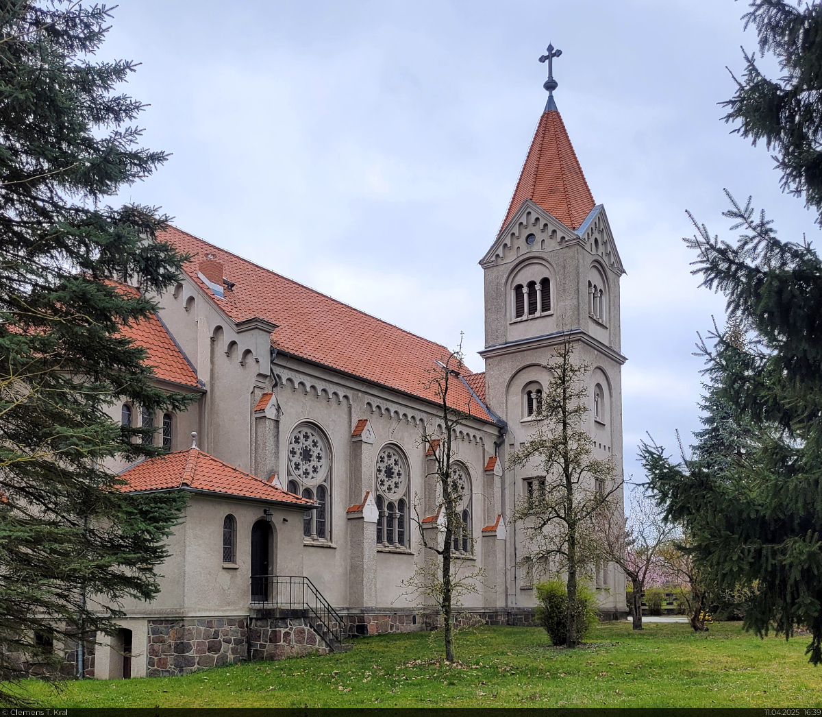 Katholische Kirche St. Norbert in Friedland (Mecklenburg-Vorpommern), erbaut ab 1913.

🕓 11.4.2025 | 16:39 Uhr