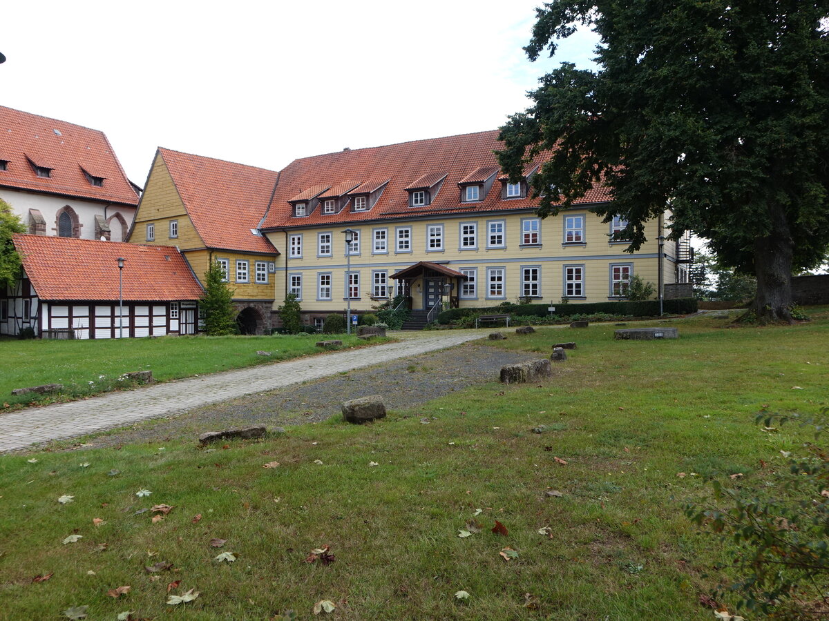 Katlenburg, Amtshaus der Burg, erbaut im 16. Jahrhundert (01.10.2023)