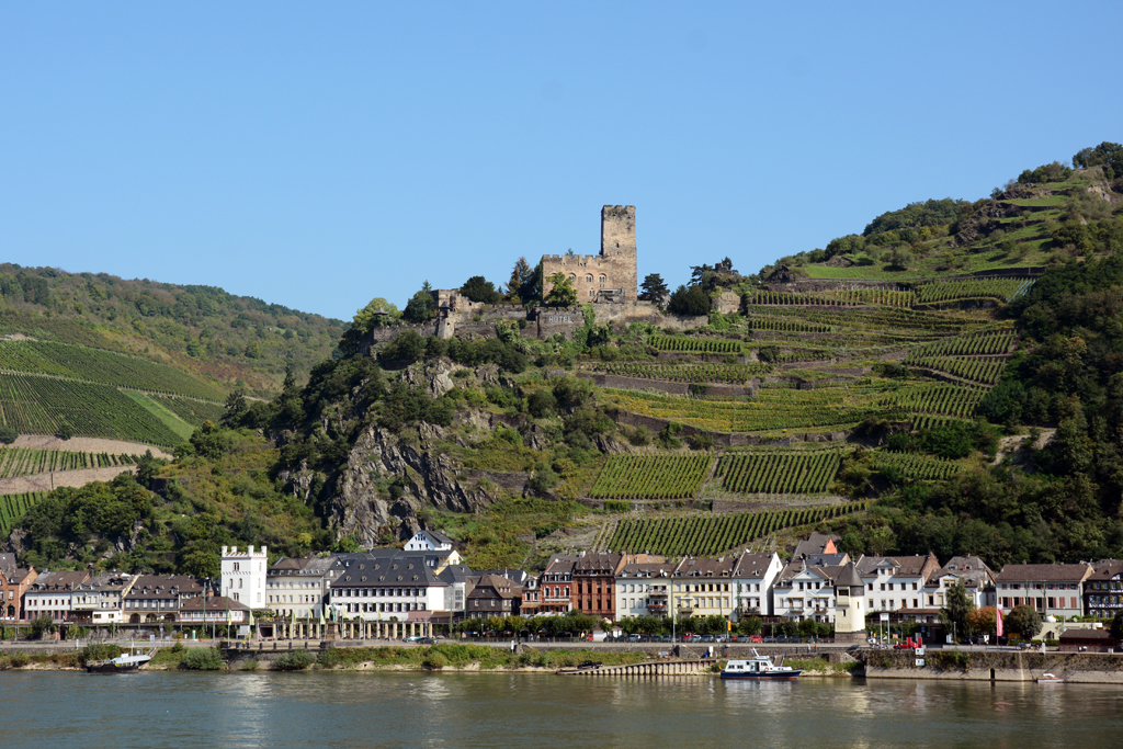 Kaub am Rhein mit Burg Gutenfels - 17.09.2014