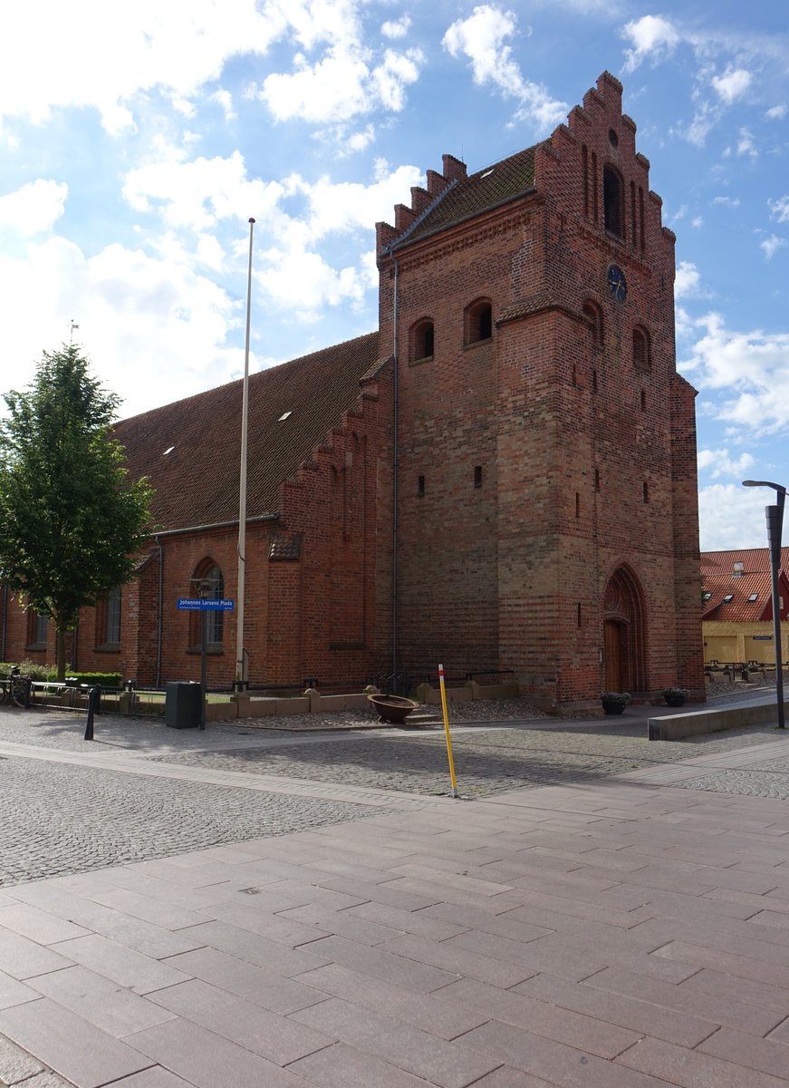 Kerteminde, Ev. St. Laurentius Kirche, erbaut ab 1476 (06.06.2018)