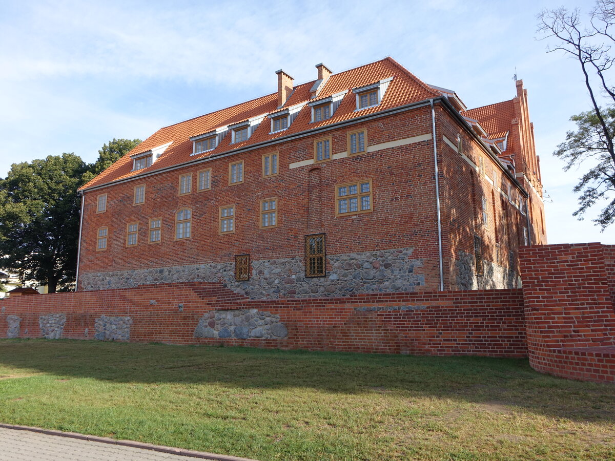 Ketrzyn / Rastenburg, Deutschordensschloss, erbaut von 1345 bis 1348 (04.08.2021)