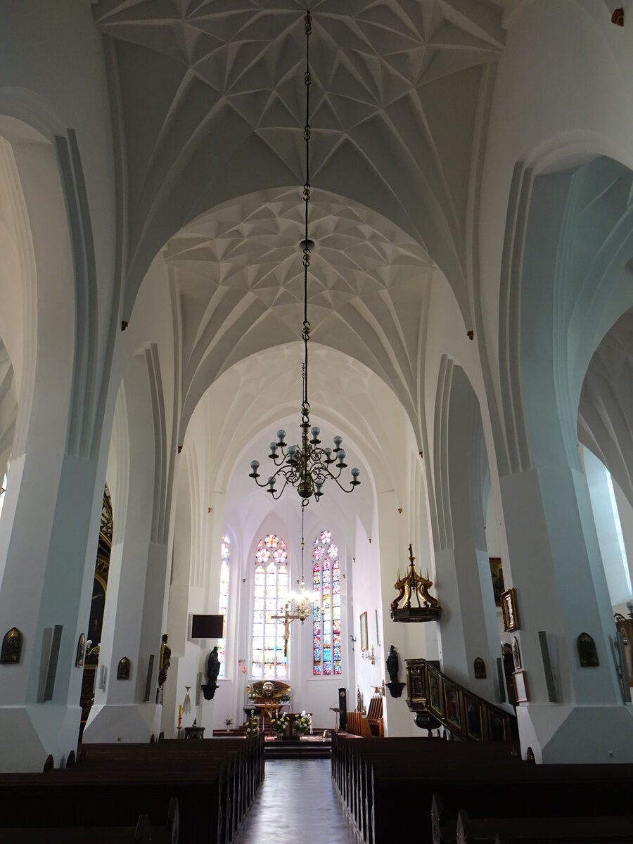 Ketrzyn / Rastenburg, Innenraum der St. Georg Kirche (04.08.2021)