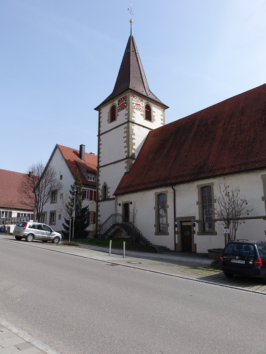 Kirchberg a. d. Murr, Ev. Lukas Kirche (03.04.2016)