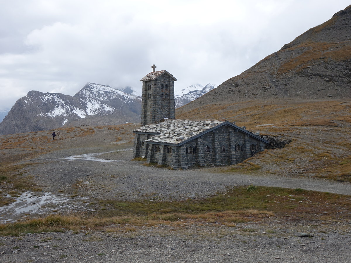 Kirche am Col de Iseran (24.09.2016)