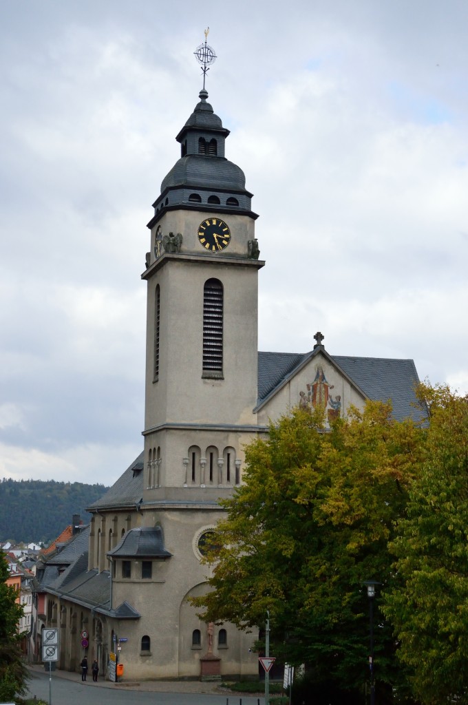 Kirche in Bad Schwalbach. 7.10.2013