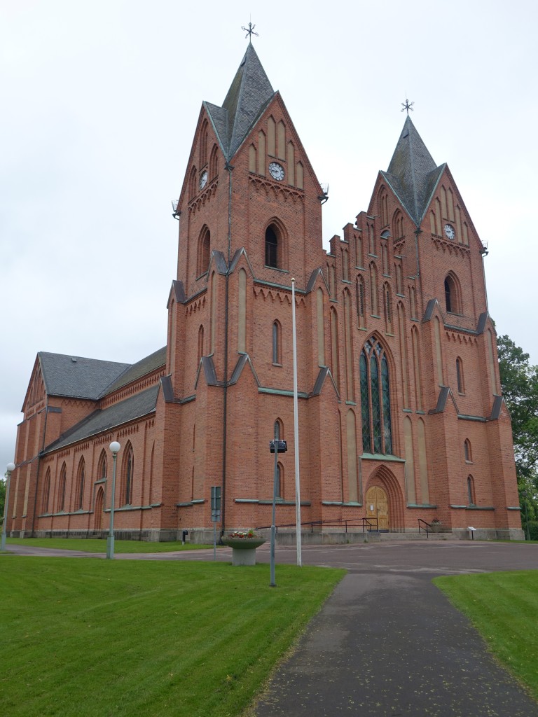 Kirche von Kristinehamn, erbaut 1858 durch C. Brunius (18.06.2015)