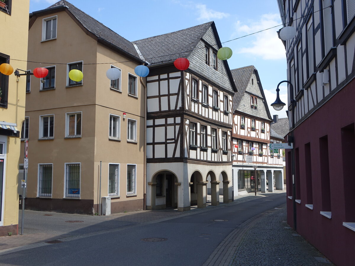 Kirn, Fachwerkhuser in der bergasse (26.07.2025)