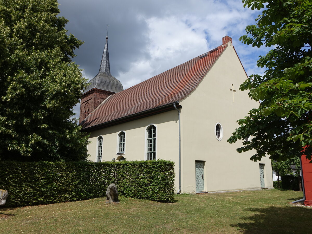 Kleen, evangelische Kirche, erbaut 1932 durch Curt Steinberg (08.07.2025)