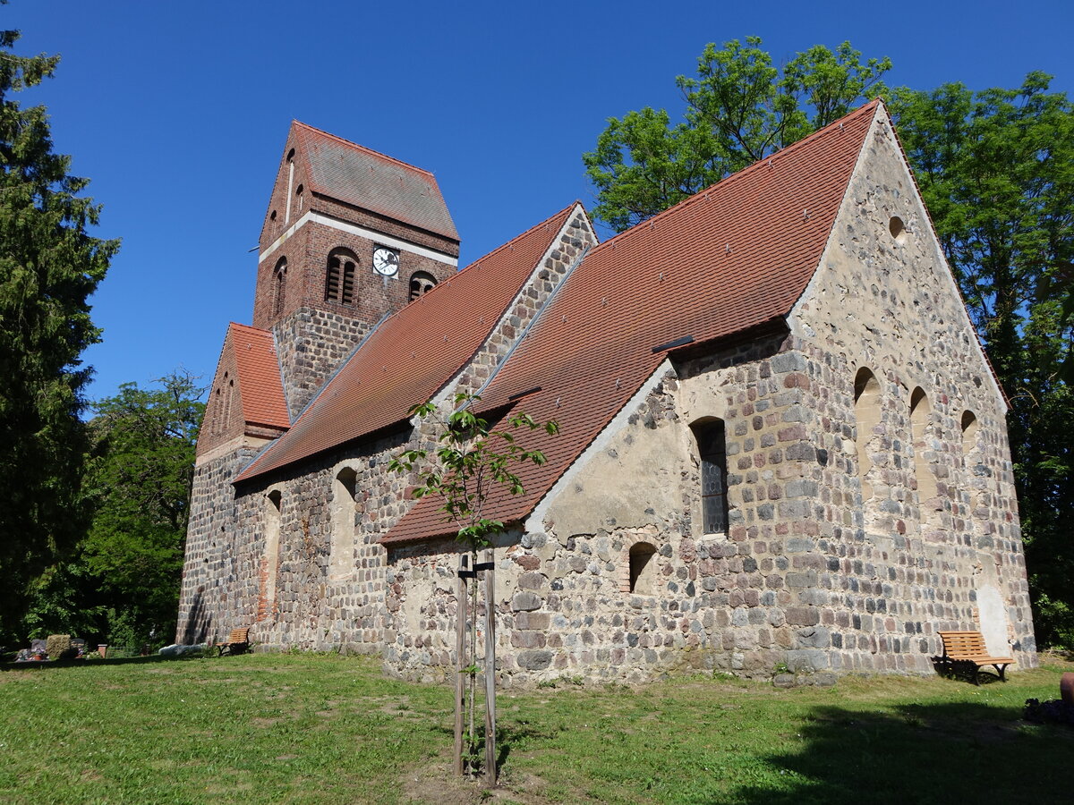 Klobbicke, evangelische Kirche, erbaut 1280 (25.05.2026)