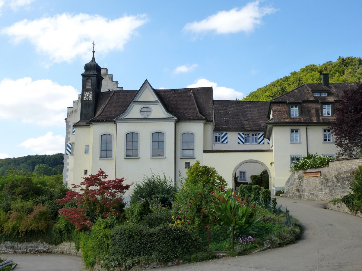 Kloster Marienburg, das 1862 gegrndete Kloster befindet sich im Schlo von Ofteringen, Sept.2015