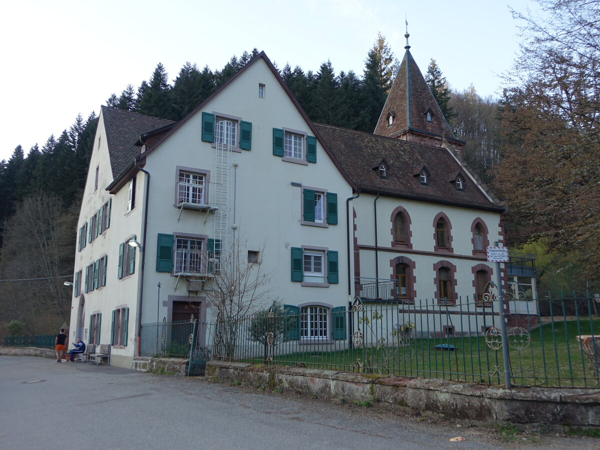Kloster Weitenau, erbaut im 16. Jahrhundert (30.03.2019)